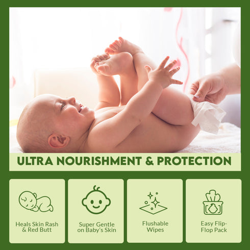 Baby Wipes 48 Sheet Per Pack| WBM BABY CARE